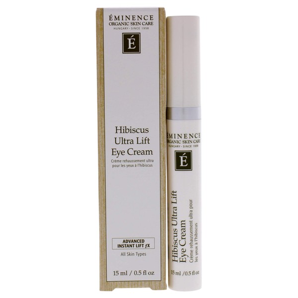Eminence Organic Skincare Hibiscus Ultra Lift Eye Cream, 0.5 Ounce (1322/EM)