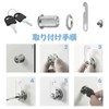 Cam Lock Lock 20mm Drawer Cabinet Door Lock Key with