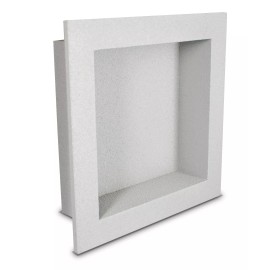 Smithson Company PolyNiche Foam Shower Niche - EPS Waterproof 12"x12" - Shampoo Soap Shelf Tile