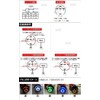 Built-in LED Illumination! Embedded Push Switch [Red] ac325-01