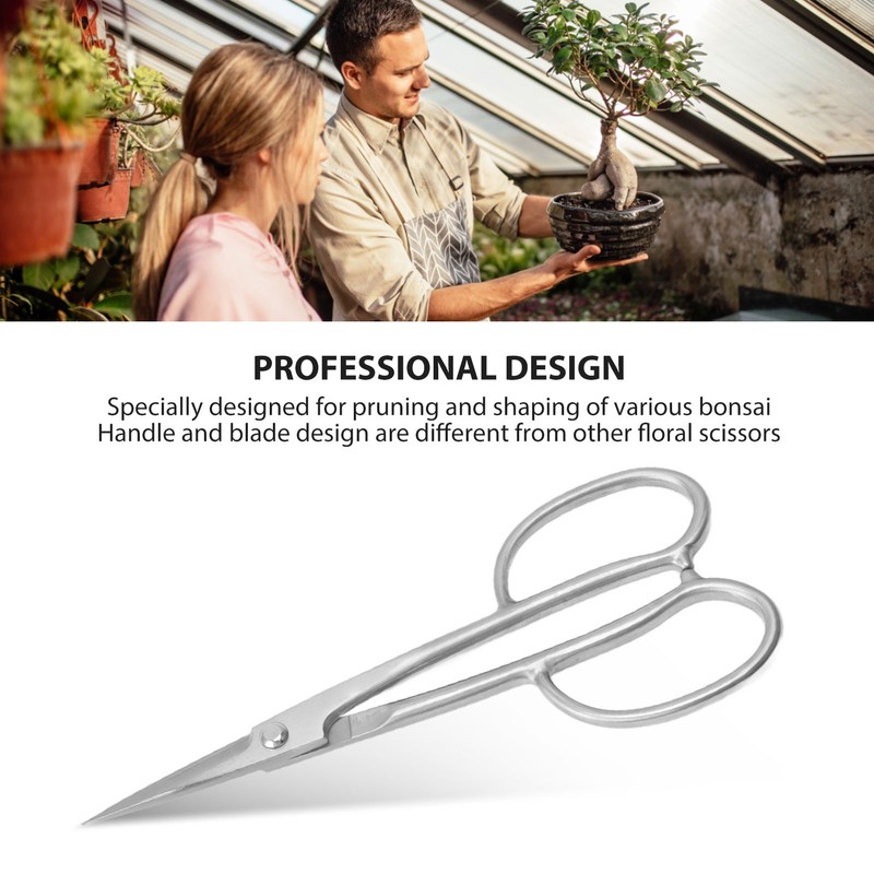 Bud Trimming Scissors Stainless Steel Floral Scissors Plant Shears Flowers