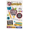 Paper House Productions Teacher Appreciation Dimensional Accent Sticker Sheet