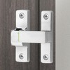 [Youngdal Hardware] Sliding Door Latch Lock C1 (Silver) / Restocked