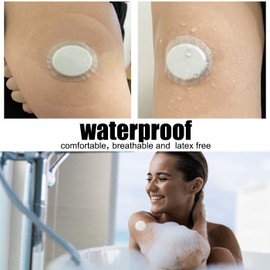 PPMAK-Sensor Covers for Libre 3-50 PCS Adhesive Patches-Waterproof CGM Tape Long Lasting 14 Days (for Libre 3, 50 PCS)