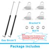 Koaudb 20in 100LB Gas Struts for Heavy Lid with L