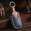 Smasol Smart Key Case, Genuine Leather, Stylish, New 4 Buttons,