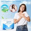 Moismile Moisture Absorbers 12 Pack, Fragrance-Free Closet Dehumidifier for Bathroom,