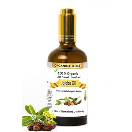 Organic Jojoba Oil Cold Pressed Undiluted,Certified, Premium Quality 50 ml