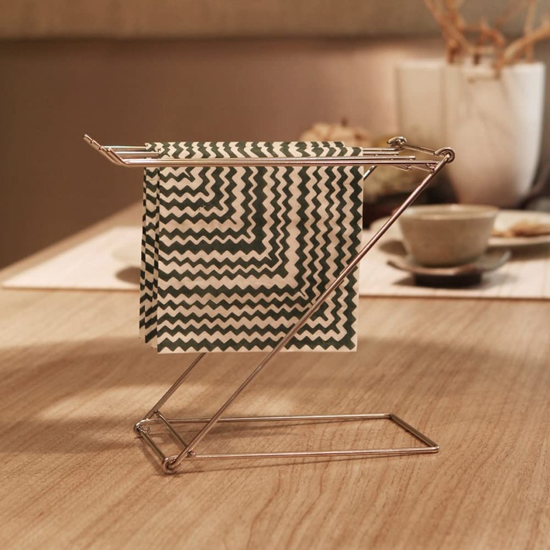 LENITH Stainless Steel Washcloth Holder Dish Rag Cloth Holder, 4