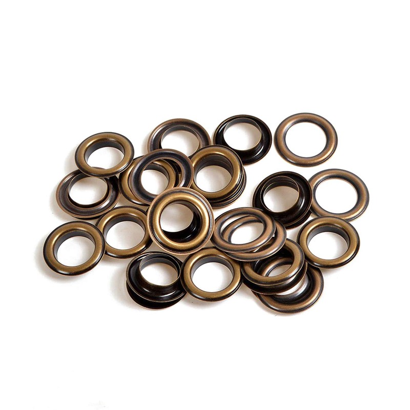 WedDecor Iron Eyelets Grommets with Washers for Yoga Mat, Tarpaulin,