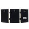 Lawrence Frames Bead Border Design, 3.5x5 Triple, Satin Gold