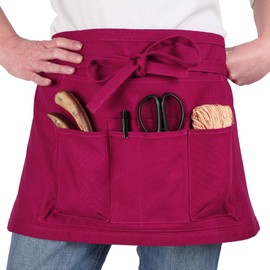 La cordeline TJCBO Burgundy Garden Apron, 2 x 64 x 34 cm