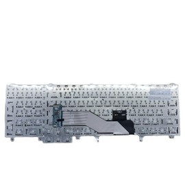YIJIATech ® New Replacement Keyboard with Screwdriver US Layout for Dell Latitude E5520 E5520 E5530 E6520 E6530 E6540 Precision M4600 M4700 M6600 M6700 Laptop without Backlight and without Pointer Bar
