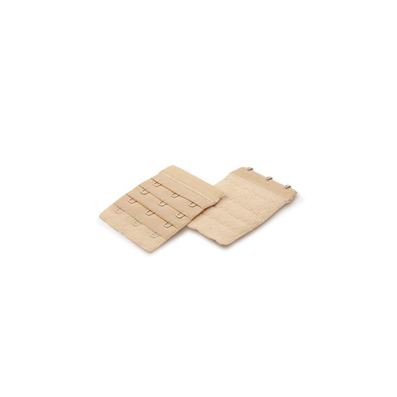 Dritz 2-1/4" Soft Back, Beige Bra Extender, 2-1/4-Inch