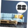 SEWACC 8Pcs Slip Bed Stoppers Caster Cups for Hardwood Floors