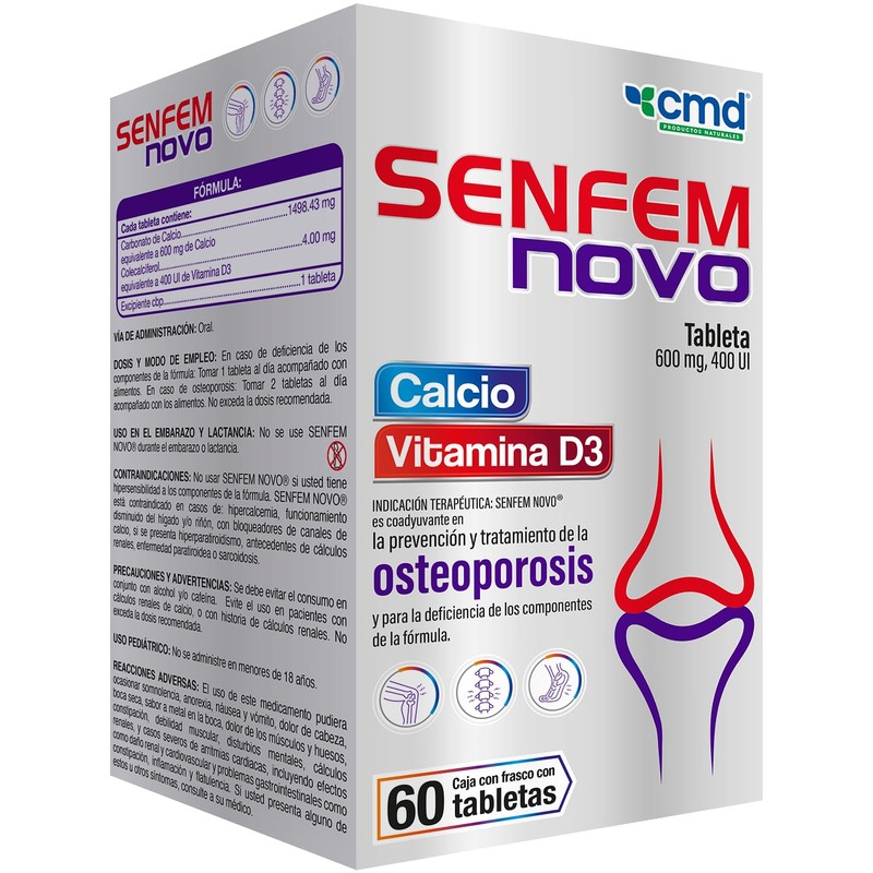 CMD - SENFEM NOVO - Calcio y Vitamina D3 -