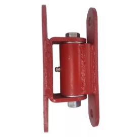 Spring Creek PAIR Gate Hinge One Compatible HD Guardian Adjustable Bolt On Gate & Post Zerk