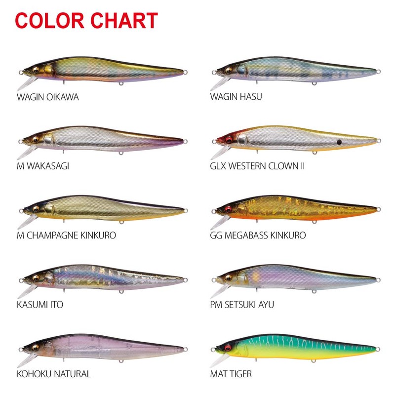 Megabass Lure ONETEN Max LBO Kohoku Natural