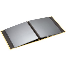 Nakabayashi H-DF-132-Y File Digital Free Album, Screw Type, Demi Size, Yellow