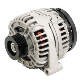 Torchbeam 11185N Alternator Compatible with Chevy Impala 2006-2011 3.5L Impala 2006-2011 3.9L Monte Carlo 2006 2007 3.5L & 2006 3.9L, 125Amp 12V CW 6-Pulley Groove High Output Alternators