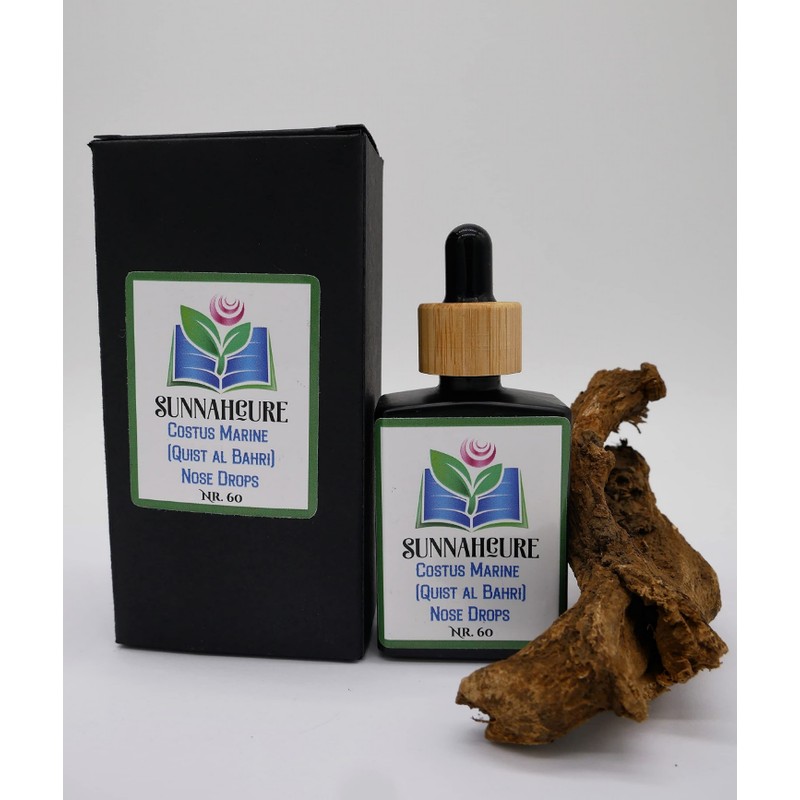 SunnahCure Indian Costus (Quist al Hindi) Nose Drops