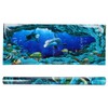 Background Poster Decorative Sea World Paintings PVC Sticker Landscape for