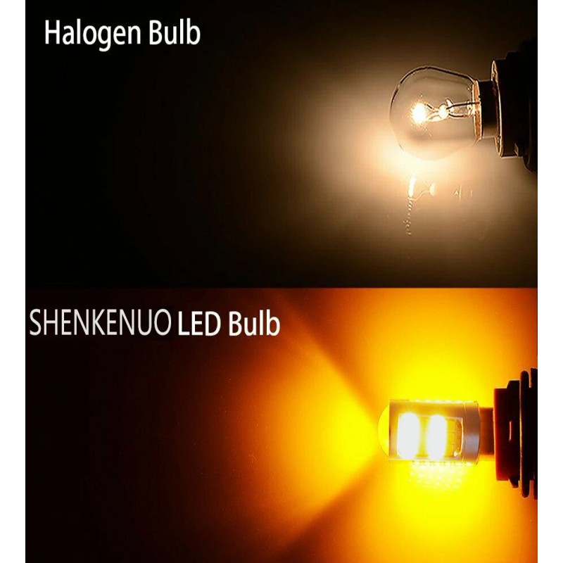 SHENKENUO Switchback 7443 7444 7440 LED Turn Signal Parking DRL