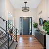 Zlepmlla Crystal Black Ceiling Light, Modern Light Fixture Ceiling, Chandelier