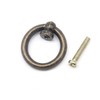 binifiMux 8pcs Vintage Drop Ring Knobs Pulls for Dresser Drawer,