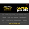 Gamma2 Seal Lid - Pet Food Storage Container Lids -