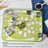 24 Piece Mini Cookie Cutter Set Stainless Steel Geometric Shapes