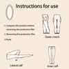 FTEOYEL Body Shaper Silicone Calf and Hip Pads, Set of
