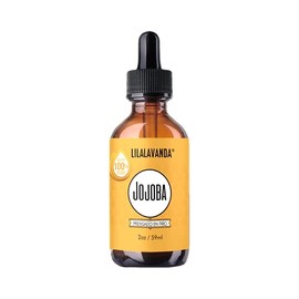 LilaLavanda - Aceite de Jojoba Orgánico - Equilibra la Piel y Regula el Sebo - Ideal para Piel Grasa, Mixta y con Tendencia Acneica - Humectante Facial y Capilar - Prensado en Frío - 59 ml