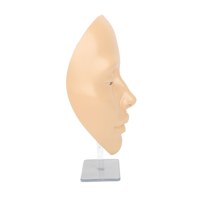 5D Silicone Makeup Practice Face Teaching Face Eye Cosmetic Mannequin