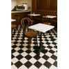 Tenedos HTC332 Matte Black and White Porcelain Tile – 8x8
