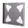 AcePlus Double 2-Disc Black CD Jewel Cases in 10.4mm Standard