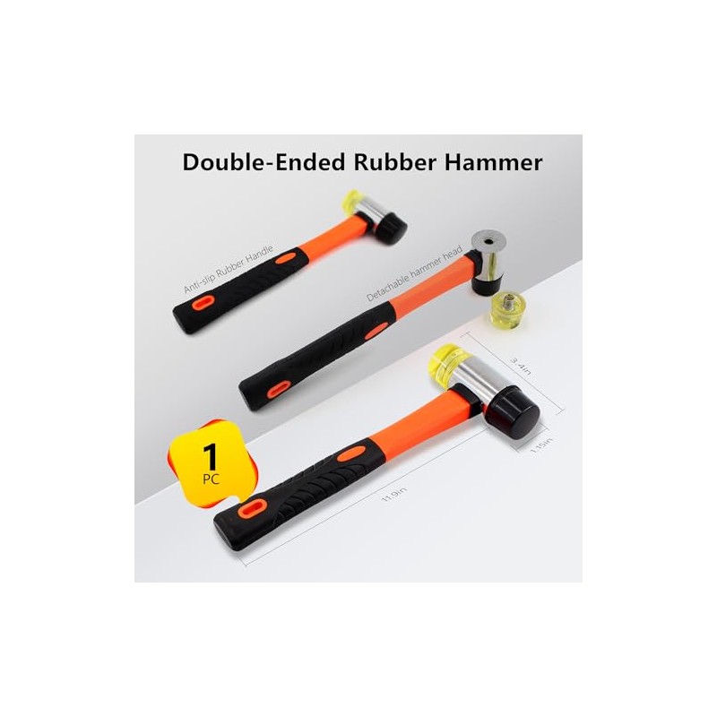 43-Piece Wood Flooring Installation Kit with Mallet & Spacers