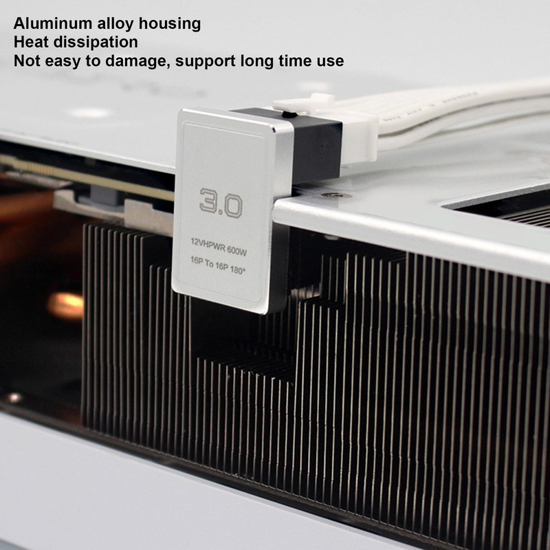 ATX 16Pin Male to 16pin Female 180 Degree Angled Adapter