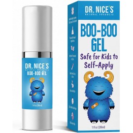 DR. NICE'S Gel antibacteriano para niños Para cortes, golpes y moretones menores, raspaduras, heridas, rozaduras y quemaduras Hidrogel tópico de primeros auxilios (30 ml)