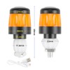 2pcs Electric Scooter Handlebar Lights LED Warning Light Handlebar Plug