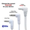 Tens Replacement Lead Wires - Two 3.5mm Snap Connectors -