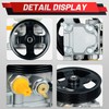 Upgraded Power Steering Pump with Pulley Reservoir Compatible with Mazda