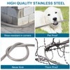 Metal Garden Hose 100 FT, Stainless Steel Hose, Water Hose