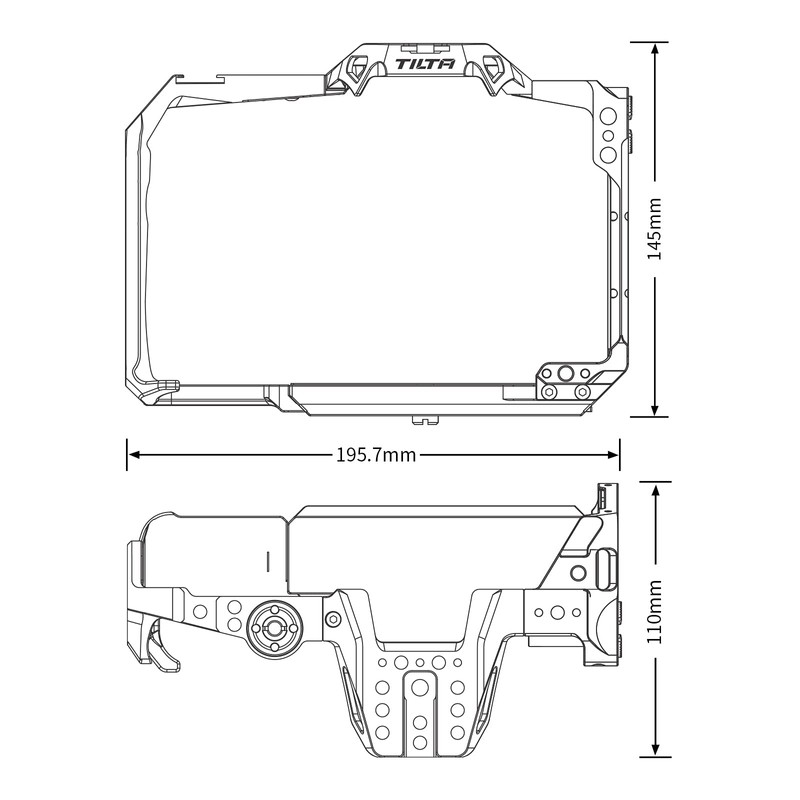 Tilta Full Camera Cage Compatible with BMPCC 6K Pro -