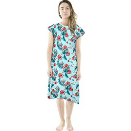 Utopia Care Hospital Gown, 100% Cotton Patient Gown