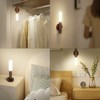 LEDBOKLI Magnetic Night Light, Motion Sensor Night Light, Rechargeable LED