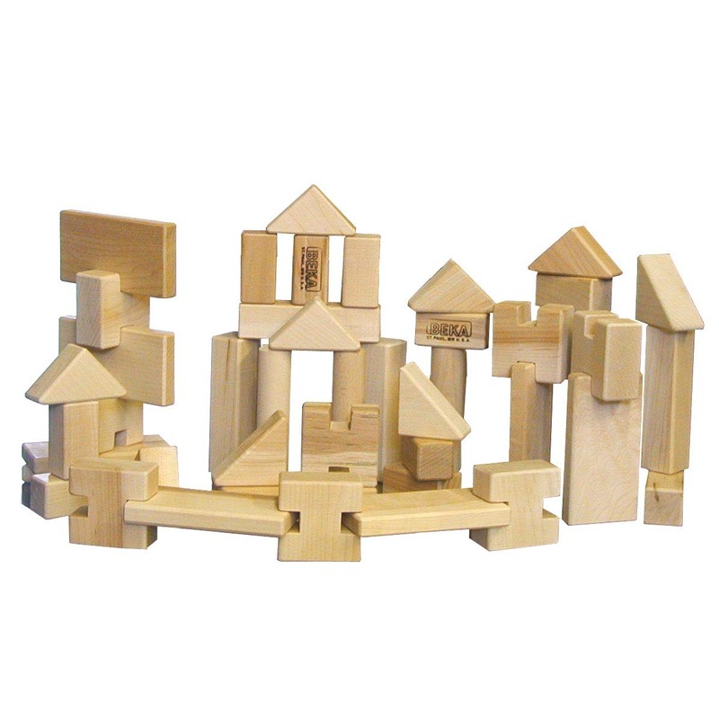 Beka 06050 Little Builder 50 piece set Hard Maple Unit