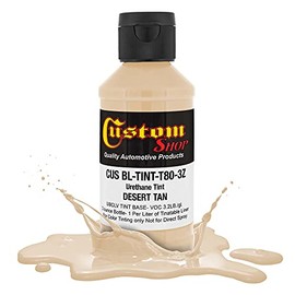 Custom Coat Camouflage Series 3 Ounce (Desert Tan Federal Standard Color #33446) Urethane Tint Concentrate for Tinting Truck Bed Liner Coatings - Epoxy Resin
