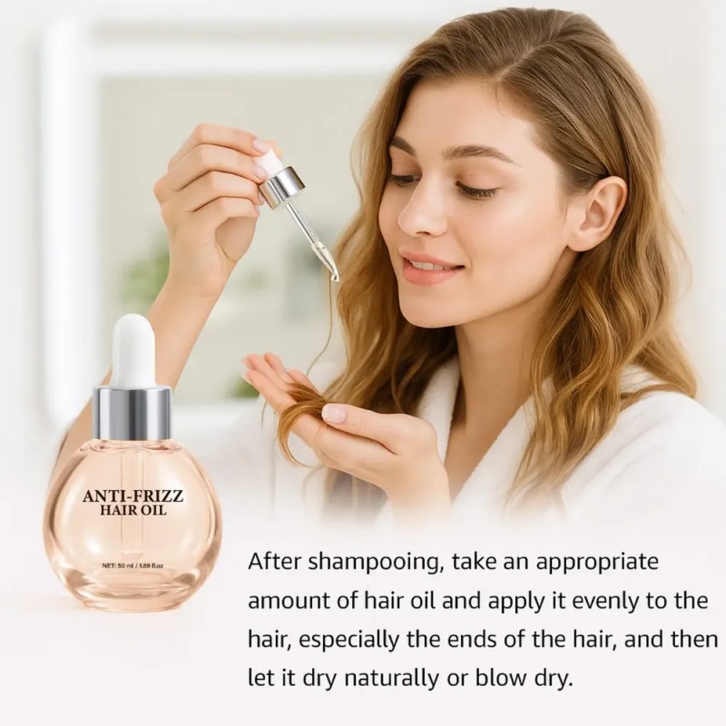 Aceite Capilar Anti Frizz 50 Ml Para Todo Tipo De