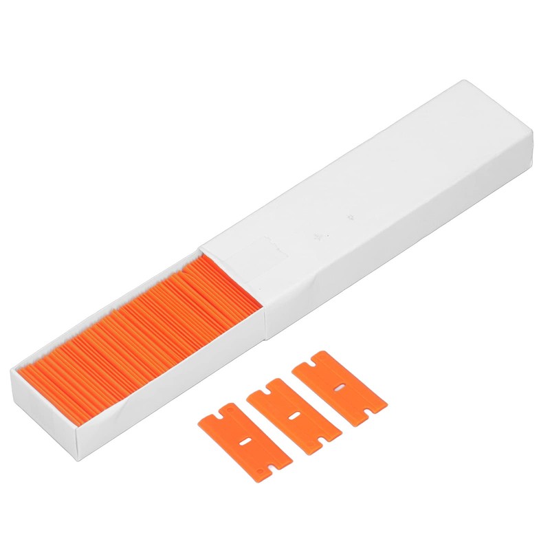 Caulking Scraper Set,Single Edge Scraper,Razor Blade Scraper 2pcs Scraper Grips